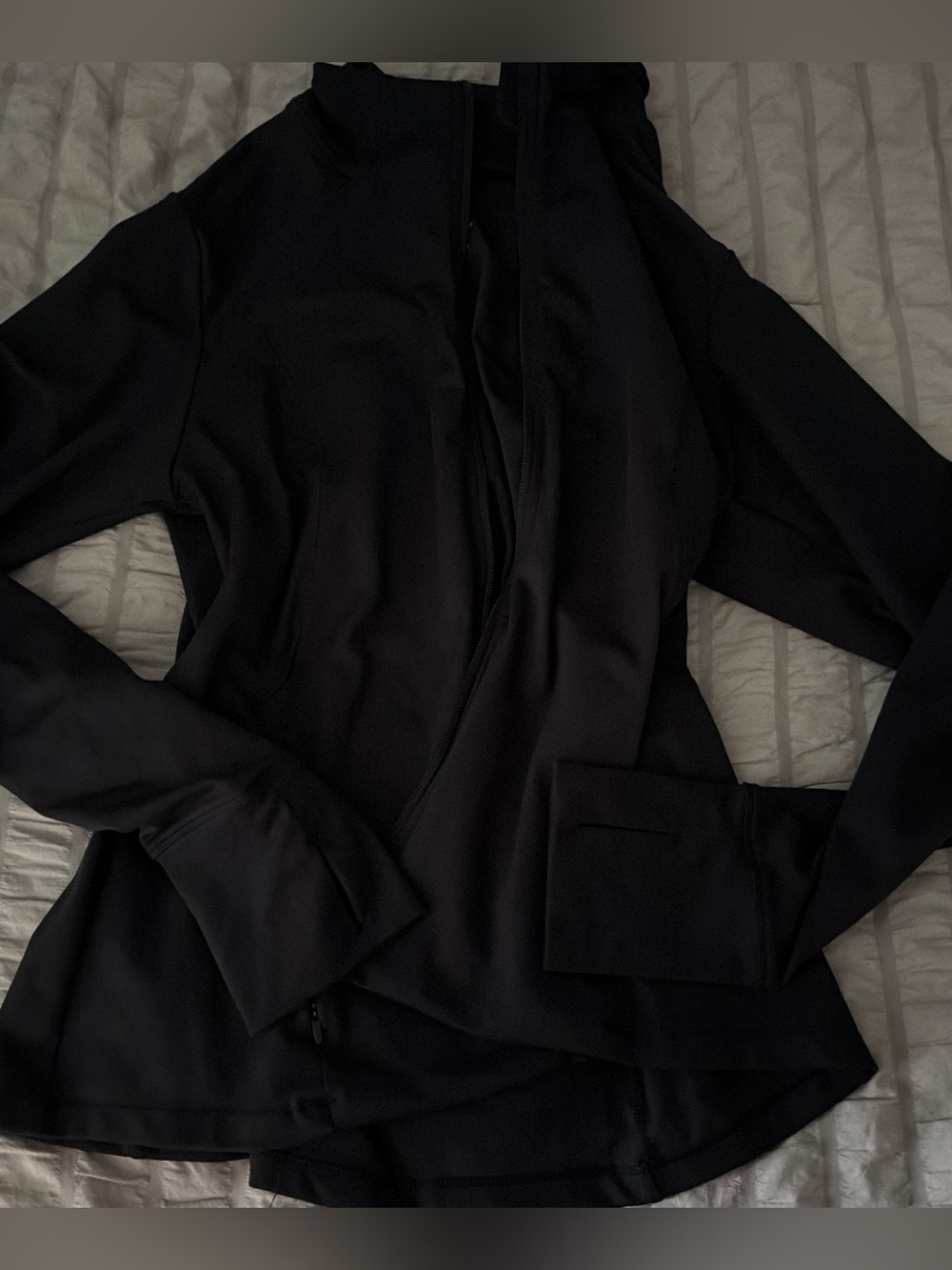 All in motion Women’s Black Zip-Front